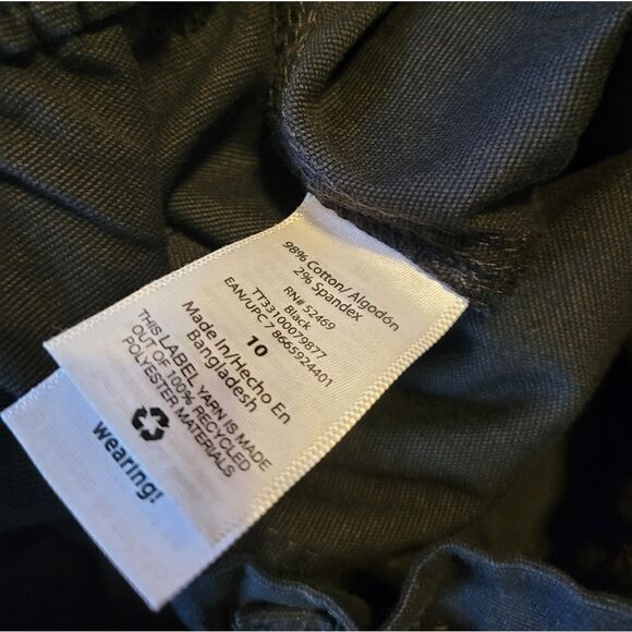 Time & Tru paper bag jeans set of ( 2) Woman's jeans 10 NWT - Picture 10 of 11